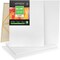 Arteza Stretched Canvas Value Pack, Classic, 36" x 48", Blank Canvas Boards for Painting - 5 Pack
